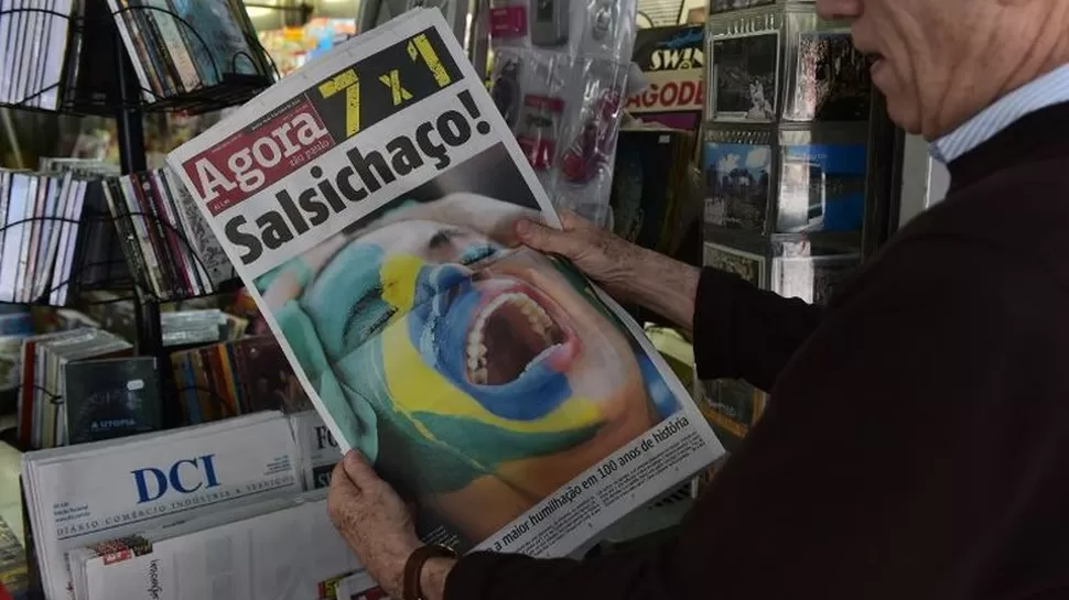 Prensa brasileña destrozó a su selección: vea las portadas de los diarios