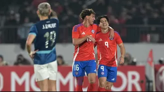Paraguay cayó goleado por 3-0 frente a Chile en su segundo amistoso previo a la Copa América / Foto: AFP