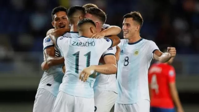 Preolímpico sub-23: Argentina doblegó 1-0 a Chile y está a un paso la clasificación