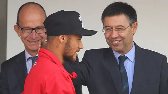 Neymar lleg&amp;oacute; a Barcelona en el 2013.