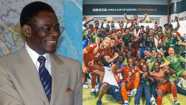 Teodoro Obiang decretó feriado luego que su selección clasificara a los octavos de final de la Copa Africana / Foto: La Tercera