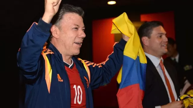Presidente Juan Manuel Santos: "¡Qué orgullo James Rodríguez!"