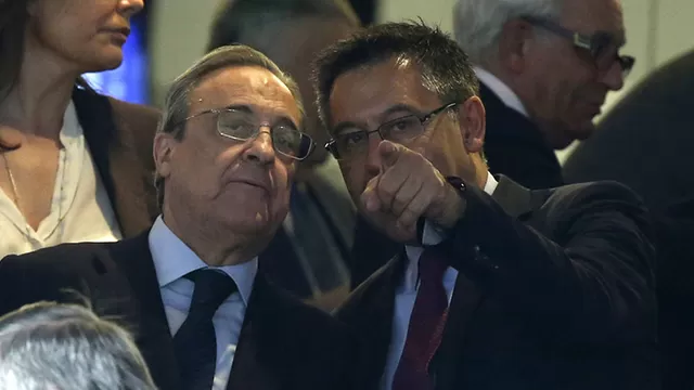 Presidente del Real Madrid no contempla una Liga sin el Barcelona