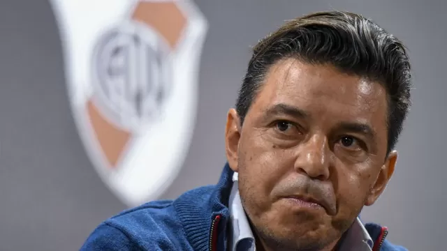 El entrenador de River Plate fue sancionado nuevamente por la Conmebol | Foto: AFP