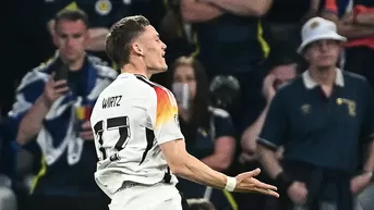 ¡El primer gol de la Eurocopa 2024! Florian Wirtz abre pone el 1-0 para Alemania frente a Escocia