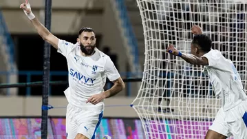 Primeros minutos y primer gol: Benzema y el 'taconazo' en Al Hilal