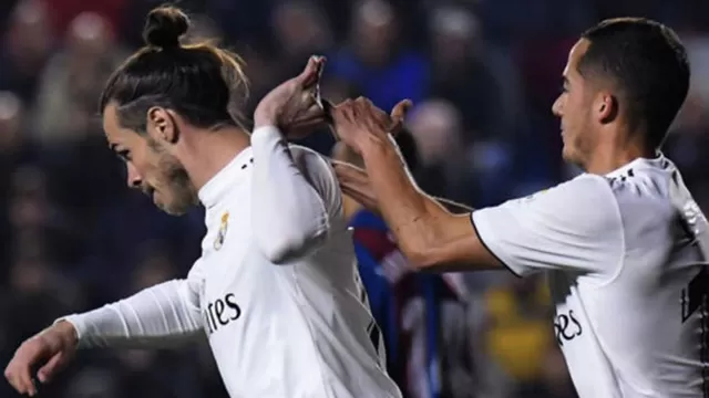 Bale no quiso celebrar con Lucas V&amp;aacute;zquez. | Video: Cortes&amp;iacute;a Eleven Sports