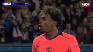 El Rey de Barcelona apareció para poner el 2-2 momentáneo en el Parque de los Príncipes. | ESPN