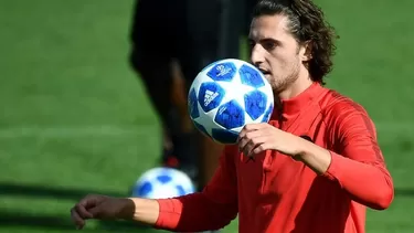 Rabiot tiene 23 años | Foto: AFP.