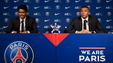 Mbappé renovó con PSG hasta 2025. | Foto: AFP