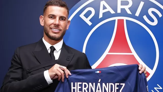 PSG anunció el fichaje del francés Lucas Hernández