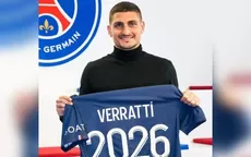 PSG anunció la renovación del italiano Marco Verratti hasta 2026 - Noticias de marco-saravia