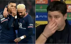 PSG: Casi le rompen la nariz a Pochettino tras golazo de Kylian Mbappé - Noticias de mauricio-echazu