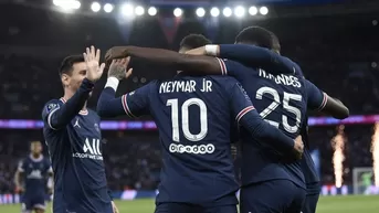 PSG derrotó 2-1 al Marsella en el clásico francés y para acaricia el título