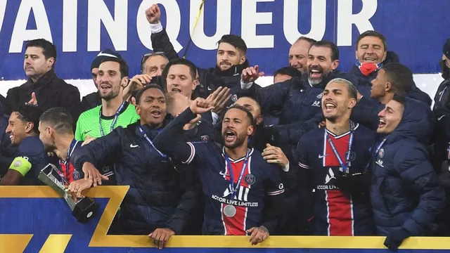 PSG derrotó 2-1 al Marsella y ganó la Supercopa de Francia
