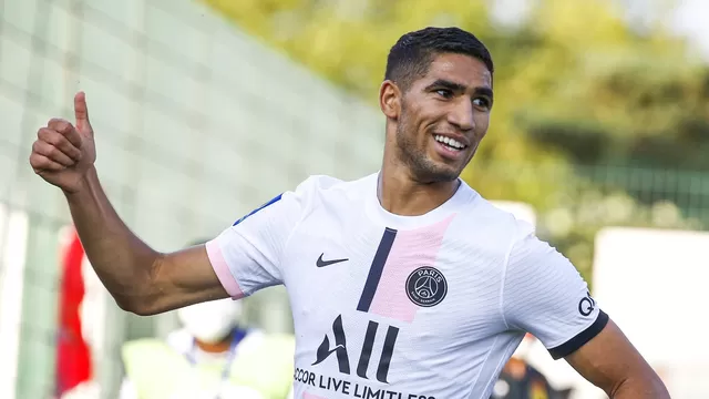 PSG ganó 1-0 al Orleans en amistoso con gol del debutante Achraf Hakimi