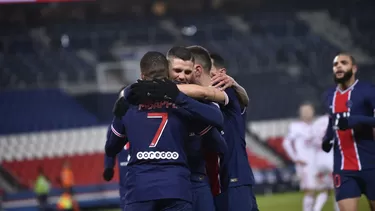 Kean, Icardi y Sarabia marcaron los goles del conjunto parisino. | Foto: PSG