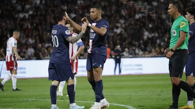PSG lidera la Ligue 1 tras golear al Ajaccio con goles de Messi y Mbappé