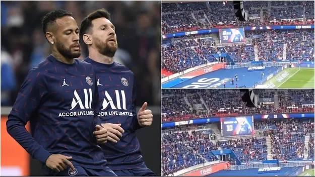Lionel Messi y Neymar fueron pifiados en el Parque de Los Príncipes