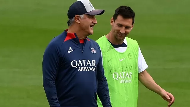 Galtier habló sobre Messi. | Foto: AFP