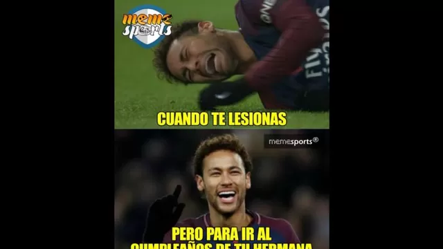 PSG protagonizó memes tras confirmarse que pierde a Neymar por seis semanas-foto-3
