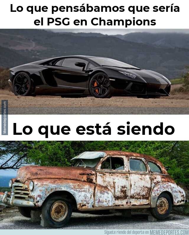PSG protagonizó memes tras empatar 1-1 con Brujas en Champions.