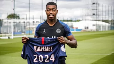 Kimpembe, de 24 años, se incorporó a la cantera del PSG en 2005. | Foto: PSG