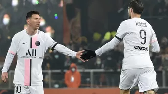 PSG rescató un empate agónico ante Lorient con gol de Mauro Icardi