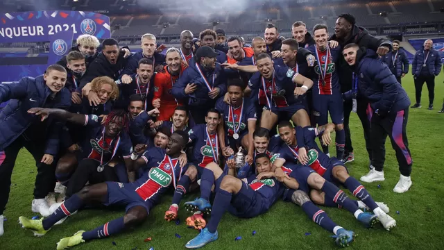 PSG ahora irá por la Ligue 1 en la última jornada del campeonato francés. | Video: Copa de Francia