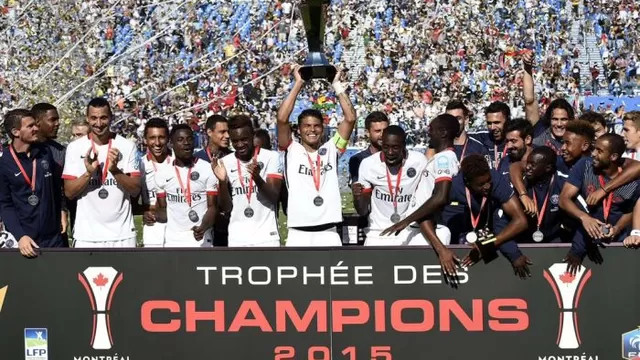 PSG venció al Olympique de Lyon y se quedó con la Supercopa de Francia