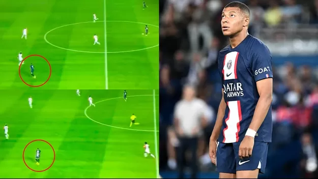PSG: Vitinha no le cedió la pelota y Mbappé renunció enfurecido a la jugada