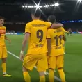 PSG vs. Barcelona: Raphinha anotó el 1-0 en el Parque de los Príncipes