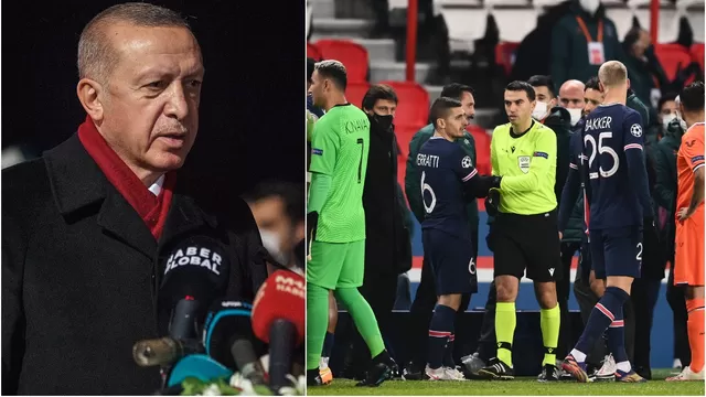 PSG vs. Basaksehir: Erdogan culpa a Francia por el episodio racista