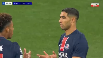 El gol de Hakimi con el que PSG vence a Inter en la final de Champions