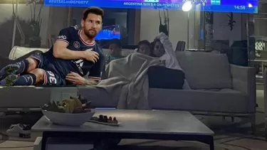 Lionel Messi, de 34 años, protagonizó memes | Foto: AFP.