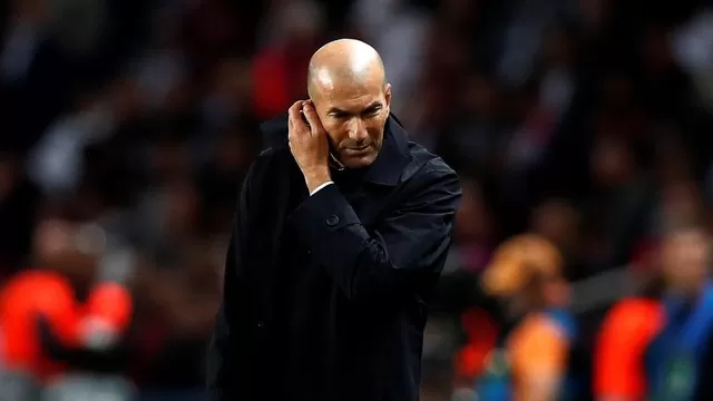 Zidane asumió toda la responsabilidad de la aparatosa derrota del Real Madrid. | Foto: EFE