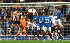 PSV Eindhoven y Rangers igualaron 2-2 en la ida del repechaje de la Champions League - Noticias de lucas torreira