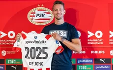 PSV oficializó el regreso de Luuk de Jong: Firmó contrato hasta 2025 - Noticias de claudio-pizarro