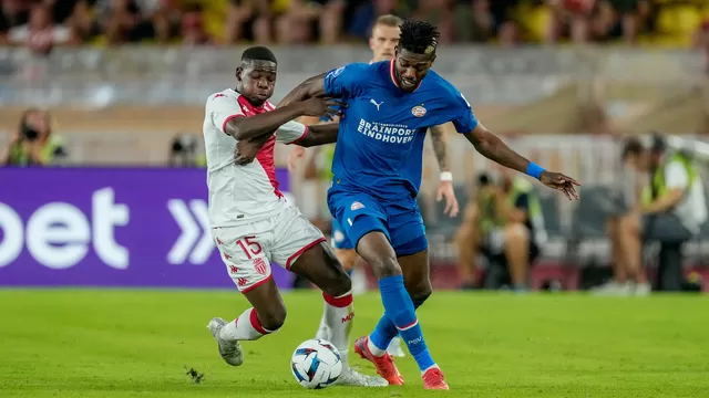 PSV y Mónaco igualaron 1-1 en la ida de la tercera ronda de la Champions League
