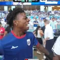 Pudo acabar mal: el eufórico festejo de Speed por los goles de Cabo Verde en la cara de los argentinos Pudo acabar mal: el eufórico festejo de Speed por los goles de Cabo Verde en la cara de los argentinos