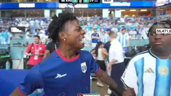 Pudo acabar mal: el eufórico festejo de Speed por los goles de Cabo Verde en la cara de los argentinos