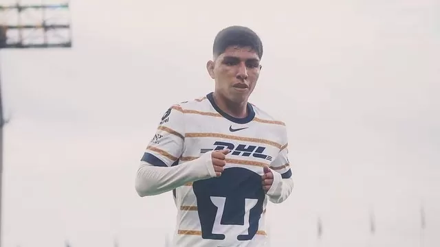Pumas tomó decisión final con respecto al futuro de Piero Quispe para la próxima temporada / X