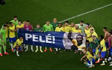 Qatar 2022: Brasil le rindió un homenaje a Pelé tras clasificar a cuartos de final - Noticias de rony