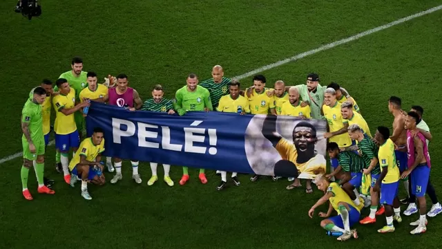 Qatar 2022: Brasil le rindió un homenaje a Pelé tras clasificar a cuartos de final