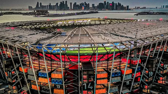 Qatar 2022: El espectacular estadio del Mundial que comenzó a ser desarmado