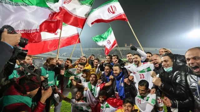 Mehdi Taremi le dio el triunfo a Irán. | Foto: AFP/Video: YouTube