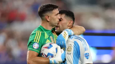 La cábala de Argentina antes de la Final Copa América 2024. | FOTO: AFP