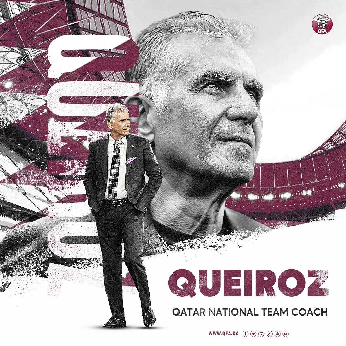 Así le dijeron la bienvenida a Carlos Queiroz