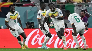 Senegal se quedó con el triunfo en el Estadio Al Thumama. | Foto: AFP/Video: Latina-DSports