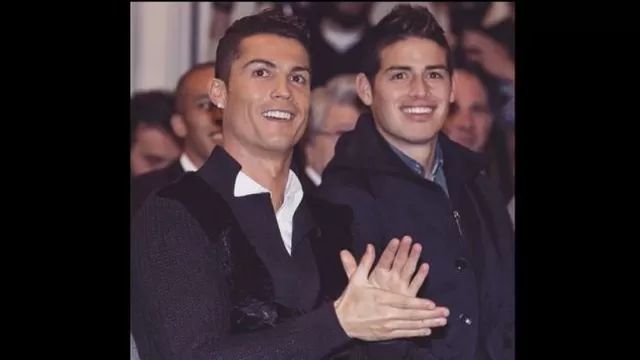 ¿Qué causó el 'ataque de risa' de Cristiano Ronaldo y James Rodríguez?